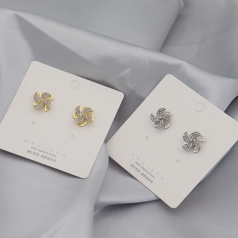Khuyên tai BELLA-Bee mạ bạc 925 tùy chọn kiểu dáng thời trang phong cách Hàn Quốc cho nữ