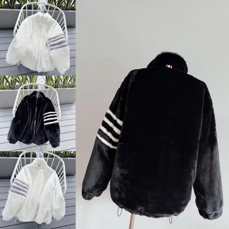 ÁO KHOÁC THOME LÔNG CỪU DÀY DẶN THIẾT KẾ ĐỘC ĐÁO,HOTTREND MÙA ĐÔNG NĂM NAY