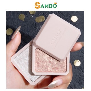  Phấn Nhũ Má Hồng Kim Tuyến Bắt Sáng 2 Tầng Xiaoyumi 12g Make Up Nội Địa Trung 