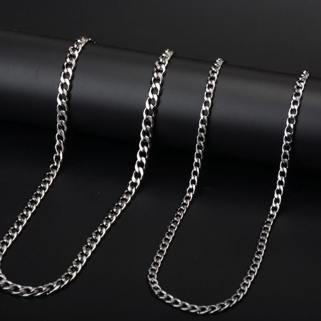 Vòng cổ Thép Titan Phong Cách Hip Hop Đơn Giản Thời Trang Cho Nam Và Nữ