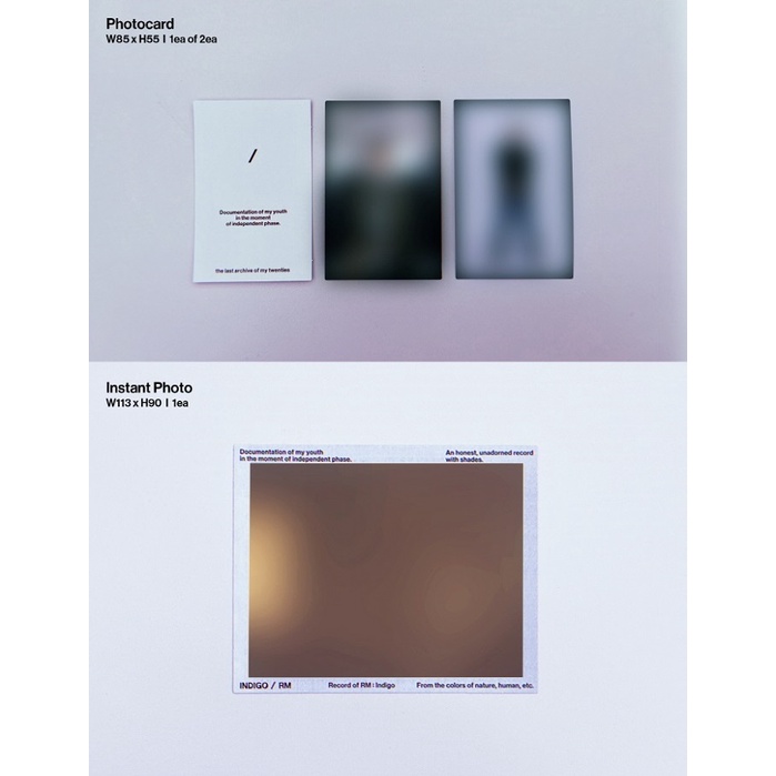 RM  - 'Indigo' Postcard Edition