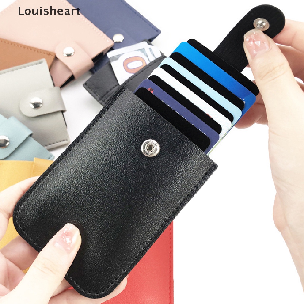 Ví Đựng Thẻ Mini Dạng Kéo Nhiều Ngăn Thời Trang Louisheart Miễn Phí Vận Chuyển TFG