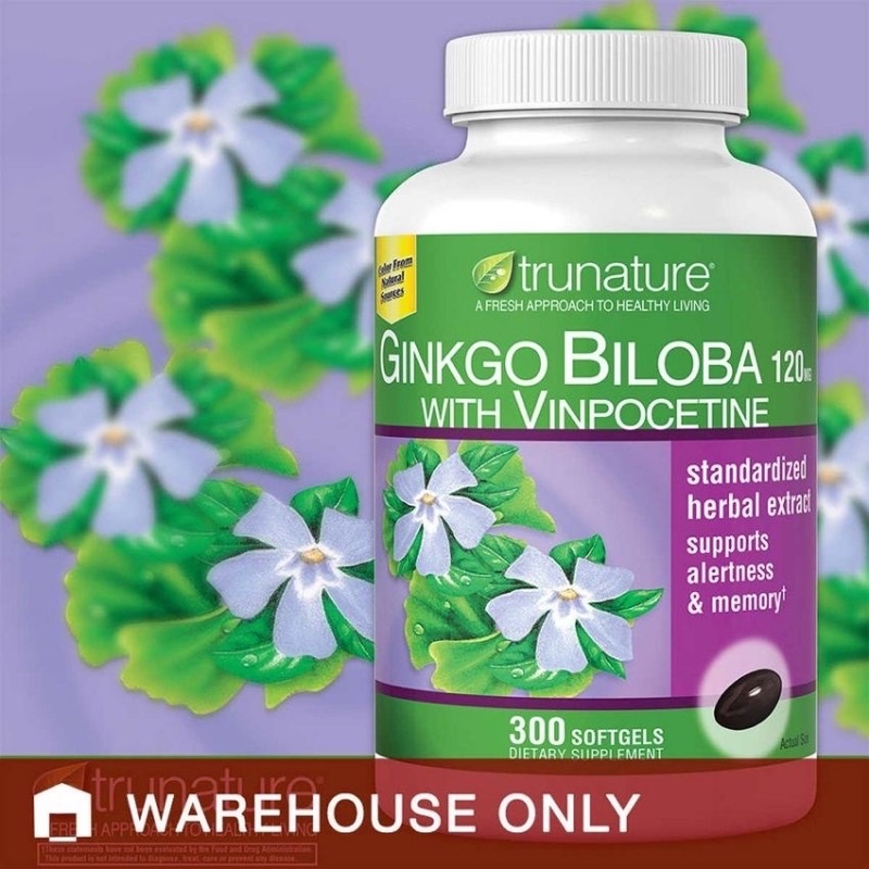 Bổ não ginkgo biloba 300v Mỹ
