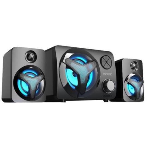 Loa vi tính Microlab U210 2.1 cắm thẻ usb bluetooth có đèn nghe nhạc hay