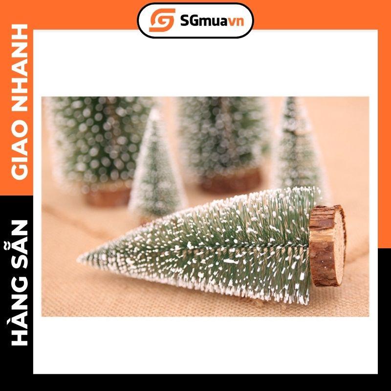 Cây thông mini trang trí tiểu cảnh giáng sinh