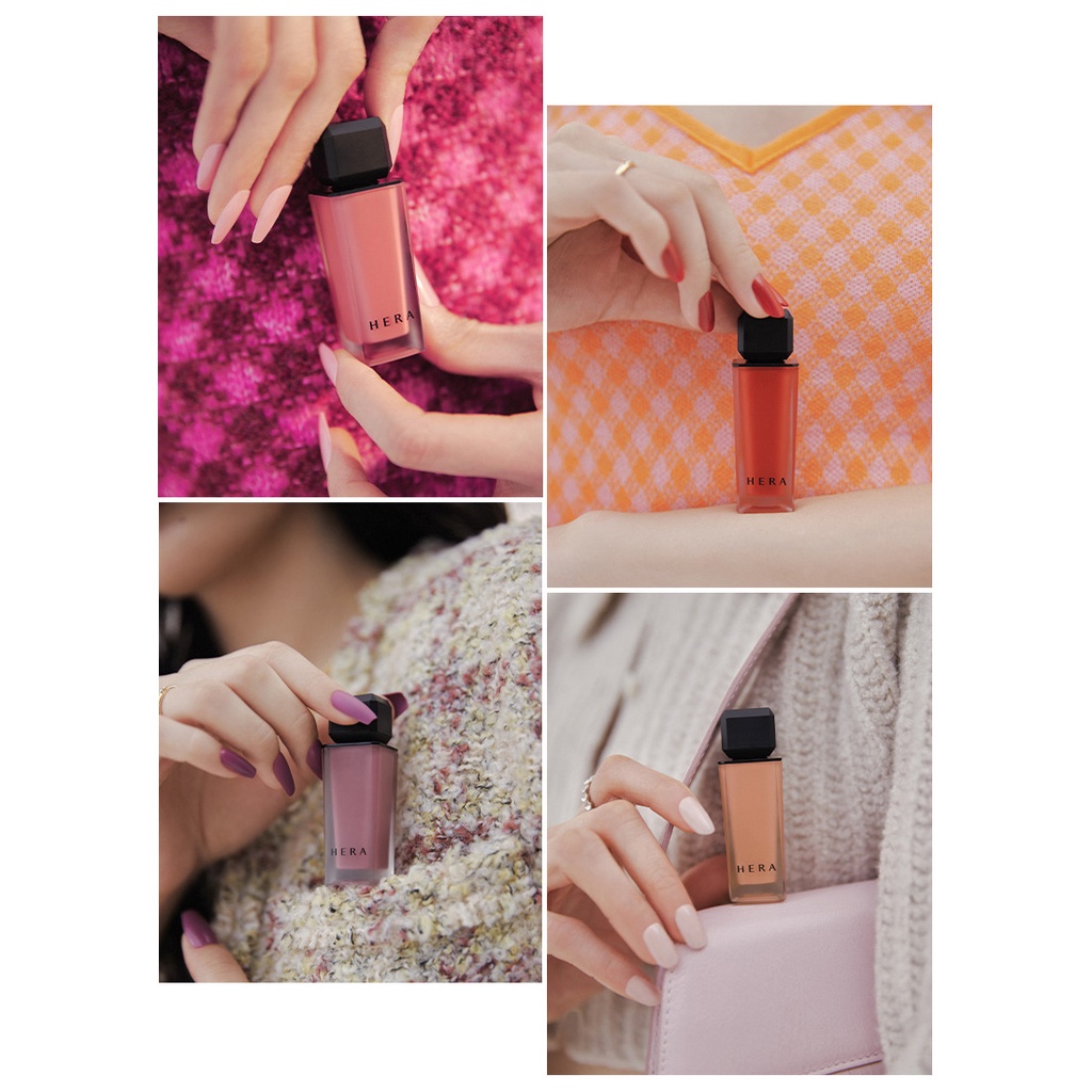 HERA Sensual Powder Matte Liquid 5g - Một Màu Lì Mềm Mịn Tự Nhiên Với Kết Thúc Như Một Cái Ôm Và Nhẹ Nhàng Cho Môi