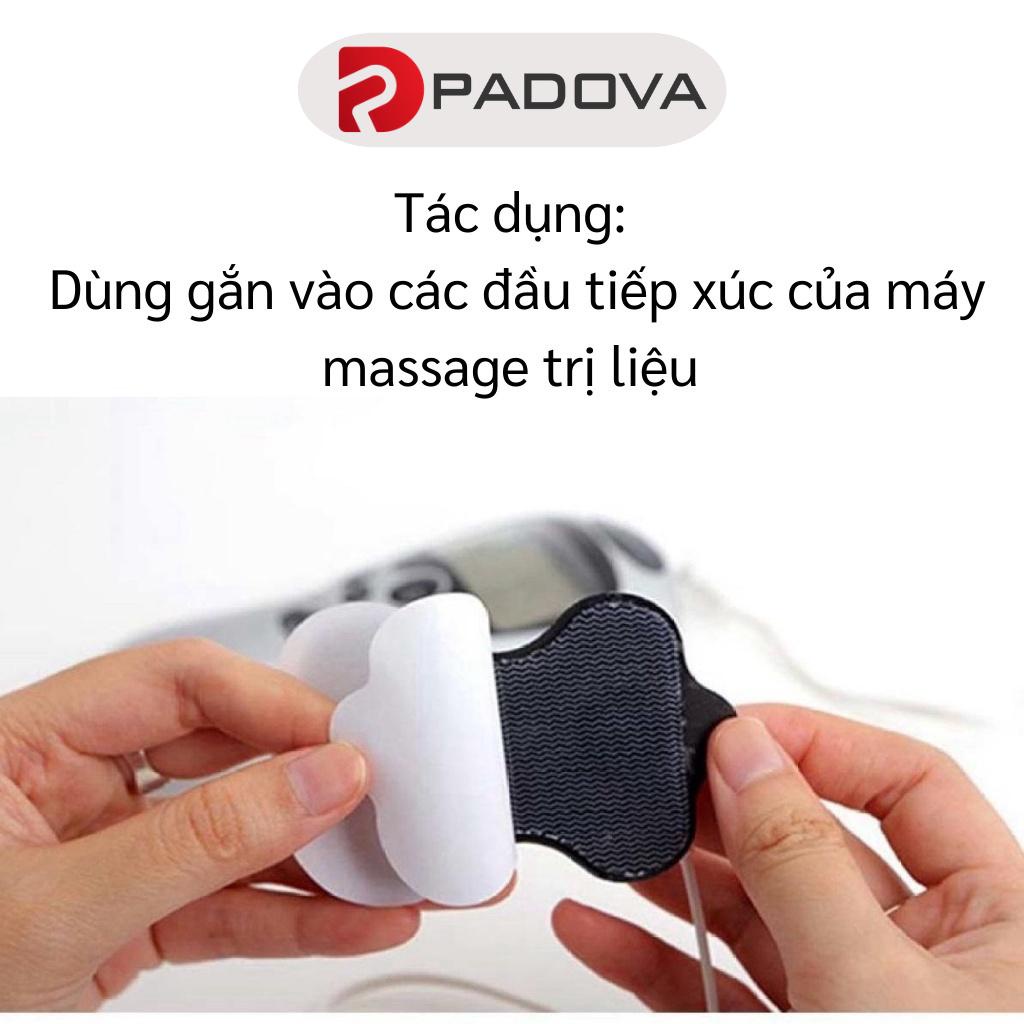 Bộ 4 Miếng Dán Dùng Cho Máy Trị Liệu Dán Xung Điện Massage PADOVA 2816