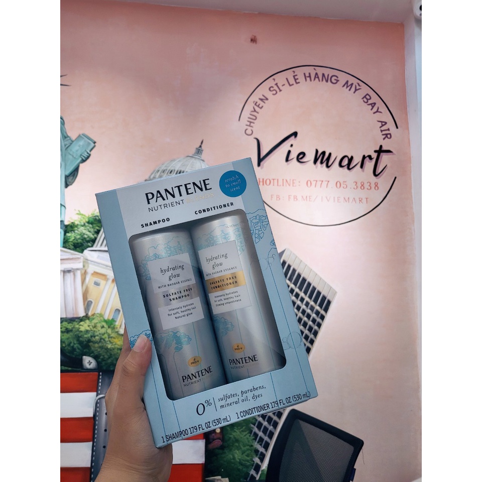Cặp dầu gội xả PANTENE
