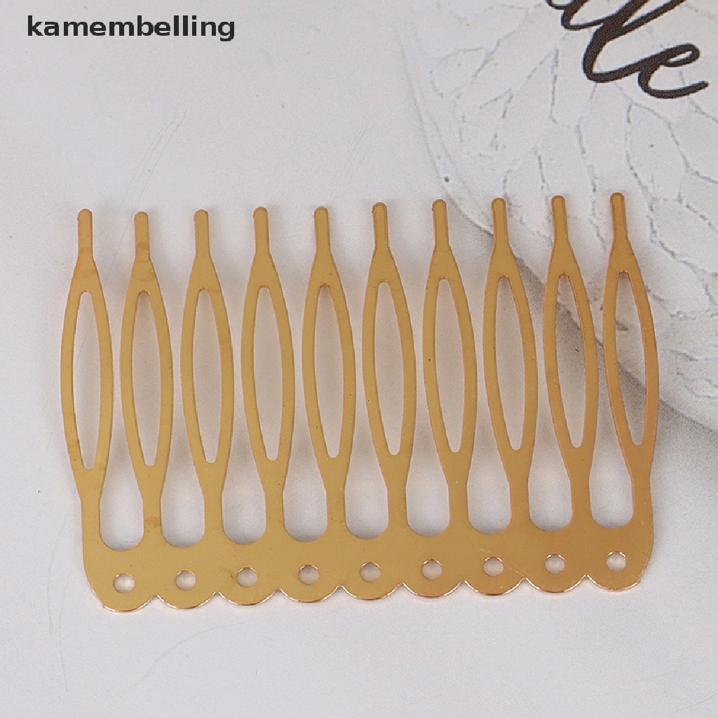 Set 10 Kẹp Tóc Kim Loại 5 / 10 Răng Lược Làm Đẹp Cho Phái Nữ