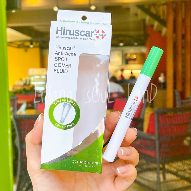 Bút che khuyết điểm ngừa mụ.n Hirucas Anti-Ance Spot Cover Fluid
