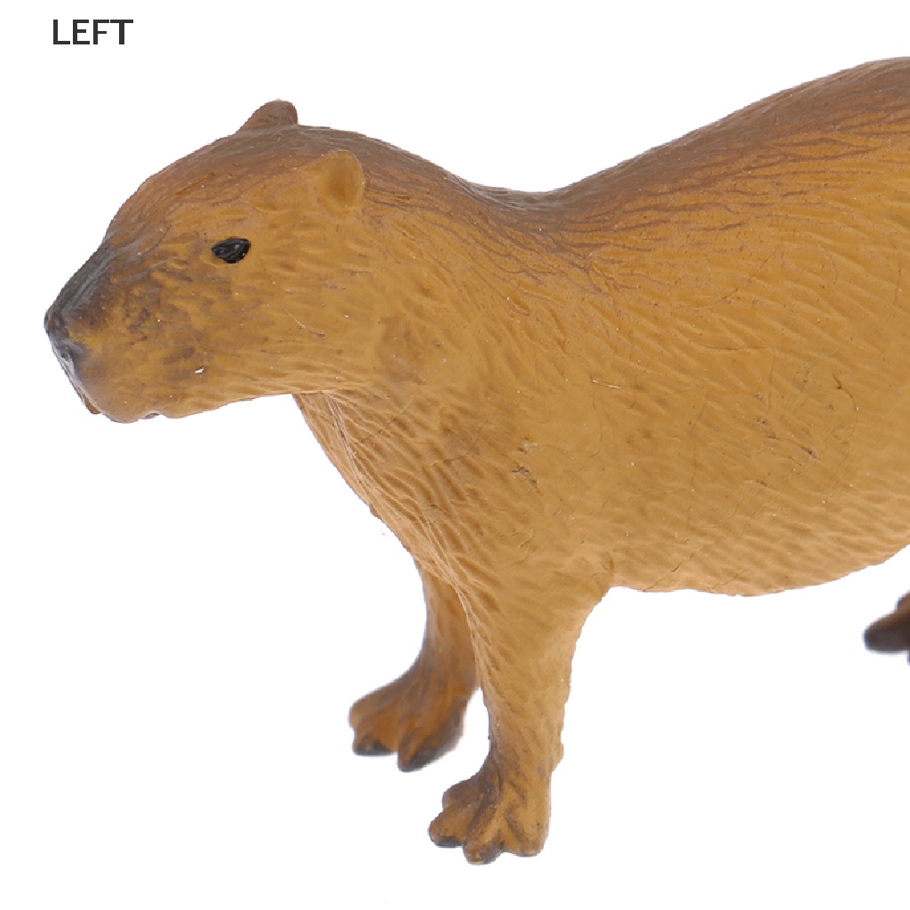 Đồ Chơi Mô Hình MIni Dễ Thương Hoang Dã Mô Phỏng Động Vật Hoang Dã Capybara Sưu Tầm Món Quà