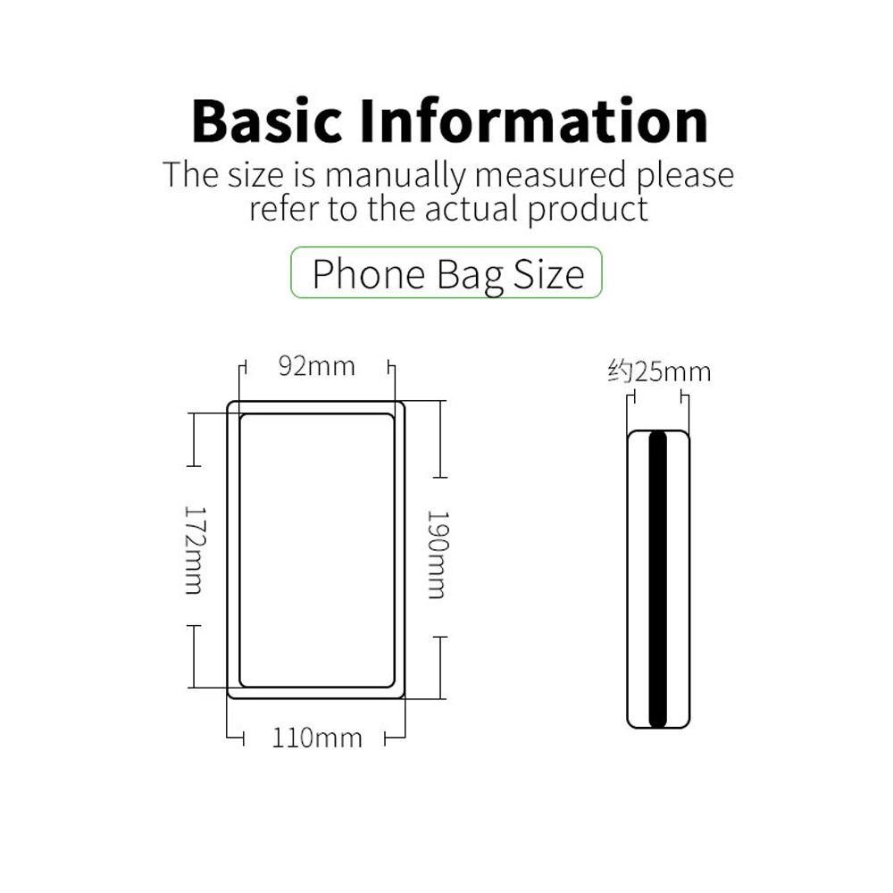 Túi Đựng Điện Thoại Cảm Ứng Màn Hình Gắn Yên Xe Đạp Tiện Dụng