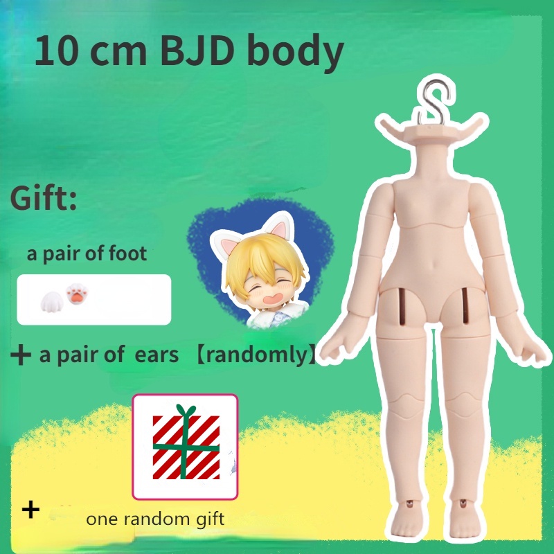 Búp Bê Cơ Thể Mèo Mori Xiaobaa 12 Điểm bjd ob11 Có Thể Cắm Đầu gsc Nendoroid