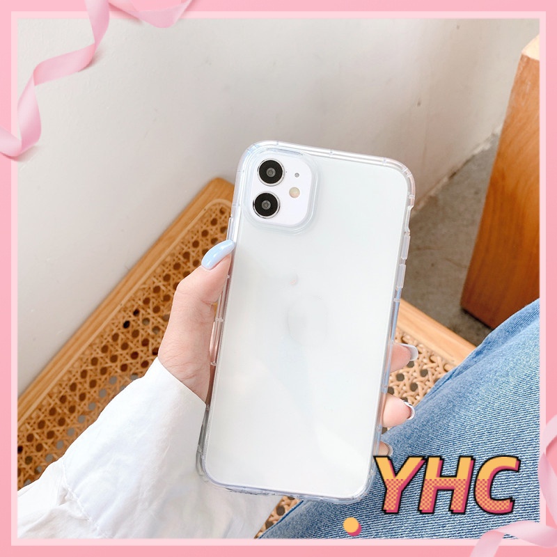 ốp iphone TPU Trong Suốt Độ Đàn Hồi Cao tương thích Phone 6s 6splus 7 7plus 8 8plus X XS XSMAX 11 12 Pro Max Plus Promax-018