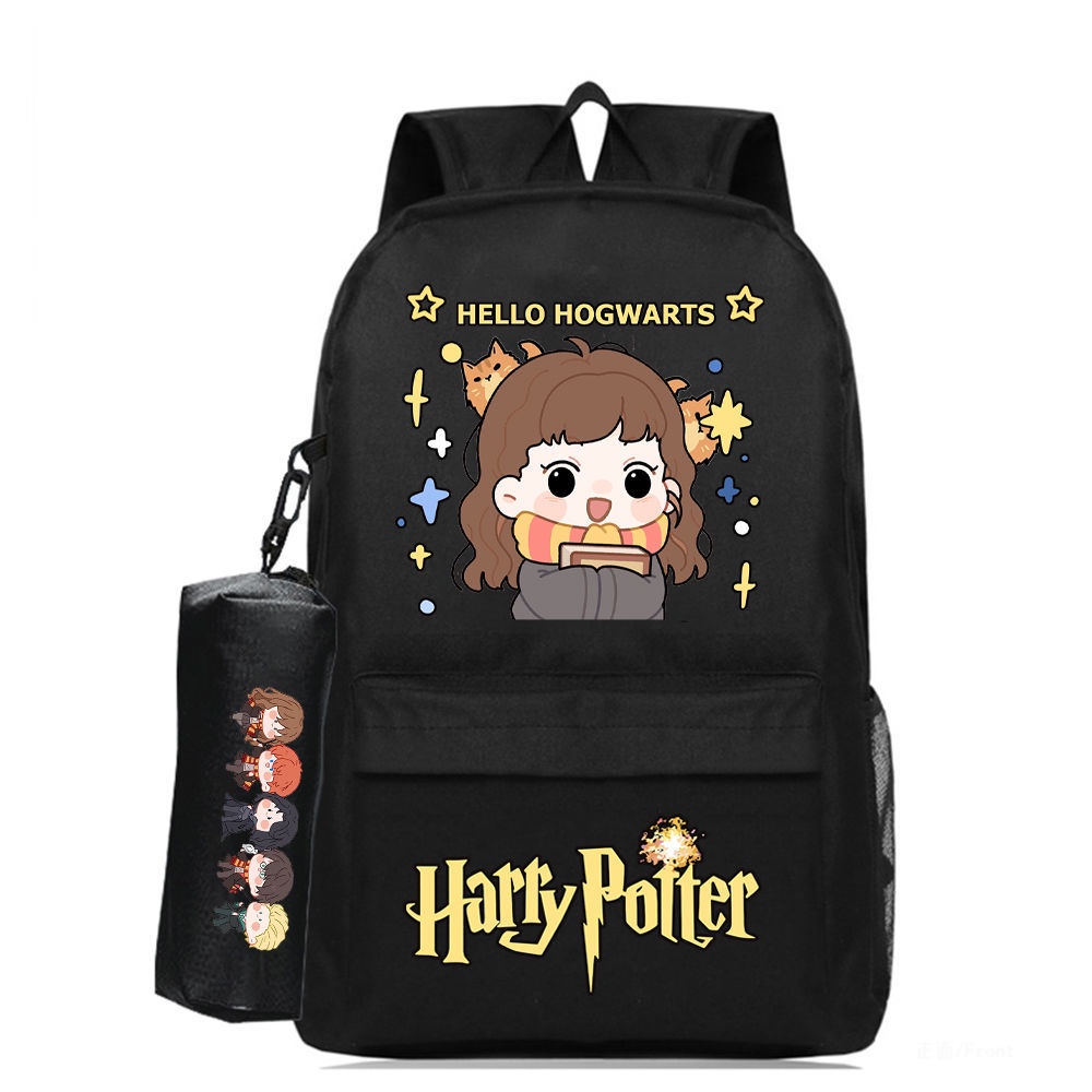 Ba Lô Đi Học Họa Tiết Hoạt Hình Harry Potter Xinh Xắn Dành Cho Bé
