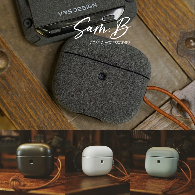 Ốp Cho Tai Nghe Apple Airpod 3  - Vrs Design Modern - Hàng Chính Hãng
