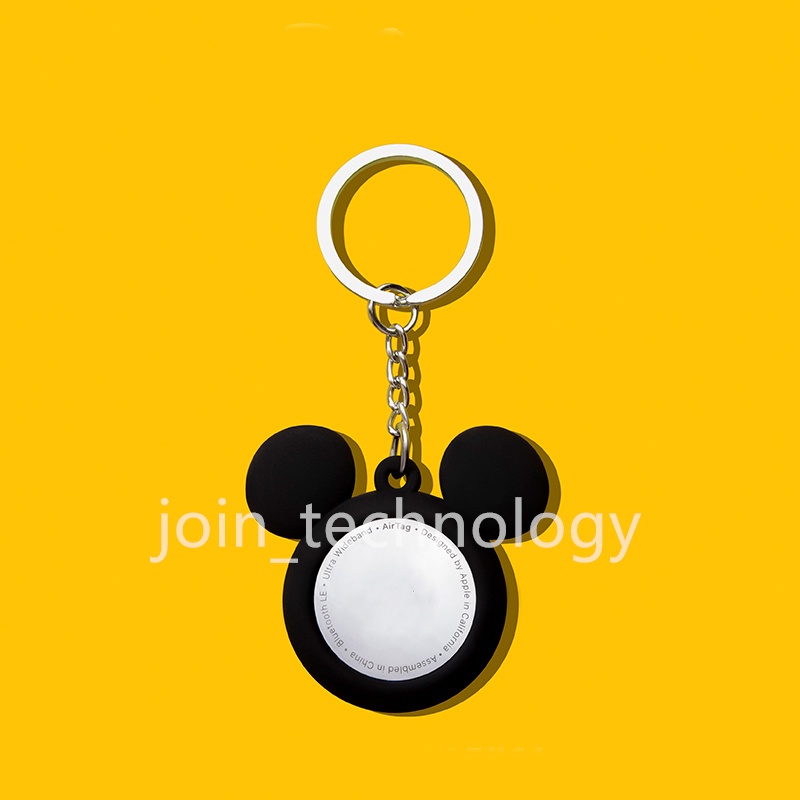 Iphone Airtag case positioning tracking anti-lost device cartoon pvc material+buckle Cartoon style
