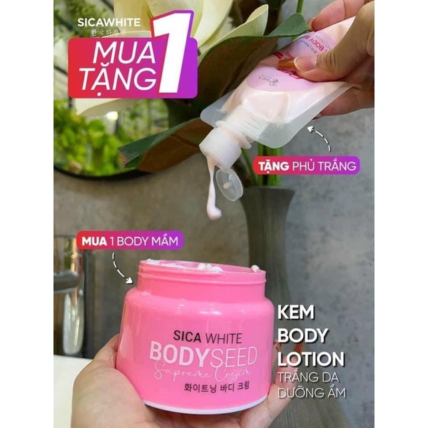 BODY MẦM TẶNG PHỦ TRẮNG