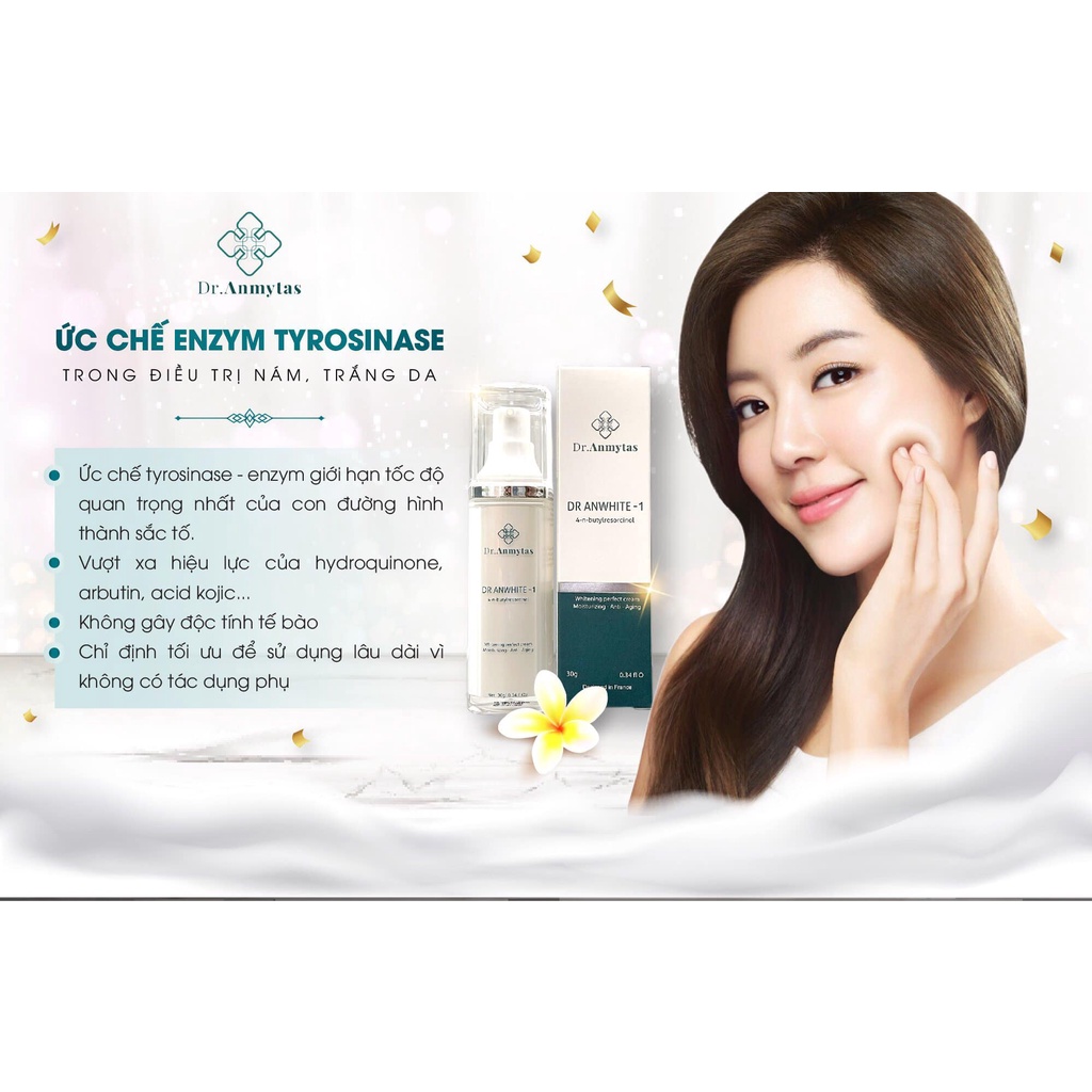 Kem trắng da 4-n-butylresorcinol