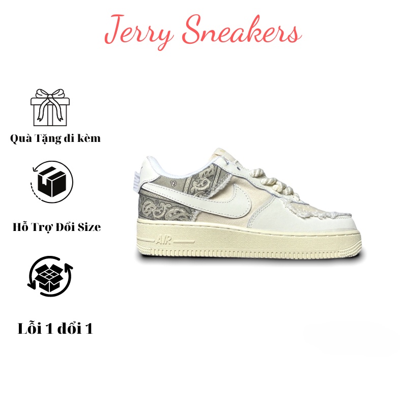 Giày _Nike Air Force 1 thổ cẩm, AF1 Travis bigbag dây thừng hàng SC trung bản Cao Cấp, Full Box, Bill PK NEW 2022