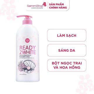 Sữa tắm trắng da Ngọc trai & Hoa hồng Cathy Doll Pearl & Rose Serum Body Bath Cream 500ml