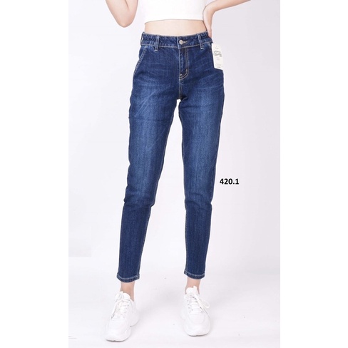 Quần Jean Nữ Lưng Thun Đủ size từ 50-70kg, Quần Jean Size to