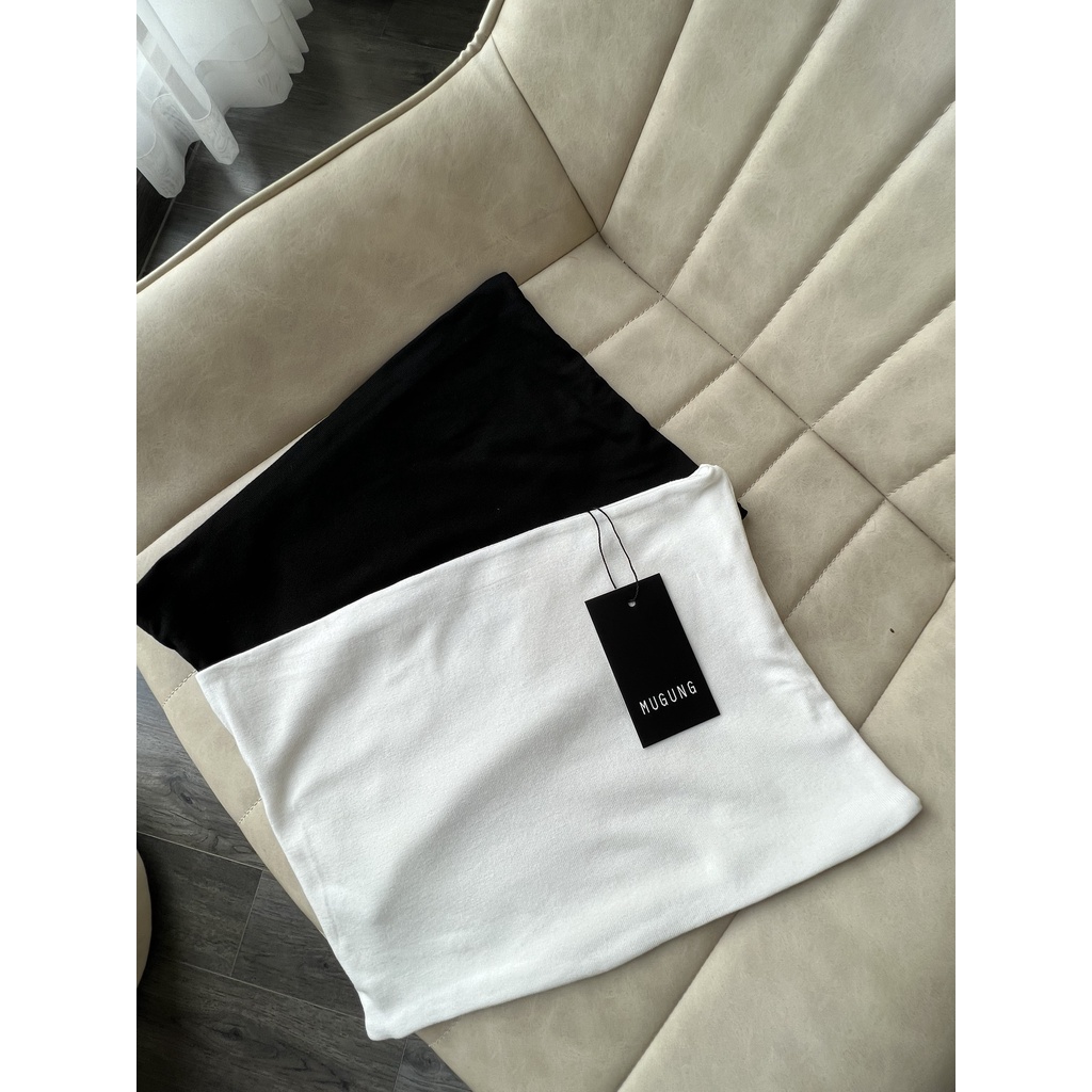 Áo ống quây croptop Mugung Áo ống 2 lớp co giãn A10A | BigBuy360 - bigbuy360.vn