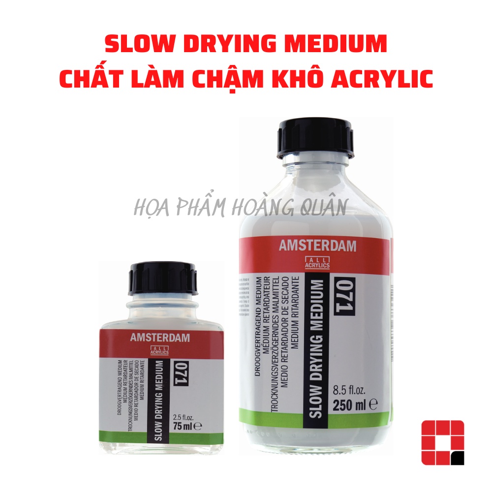 Dung môi pha loãng chậm khô Acrylic - Slow Drying Medium - 071