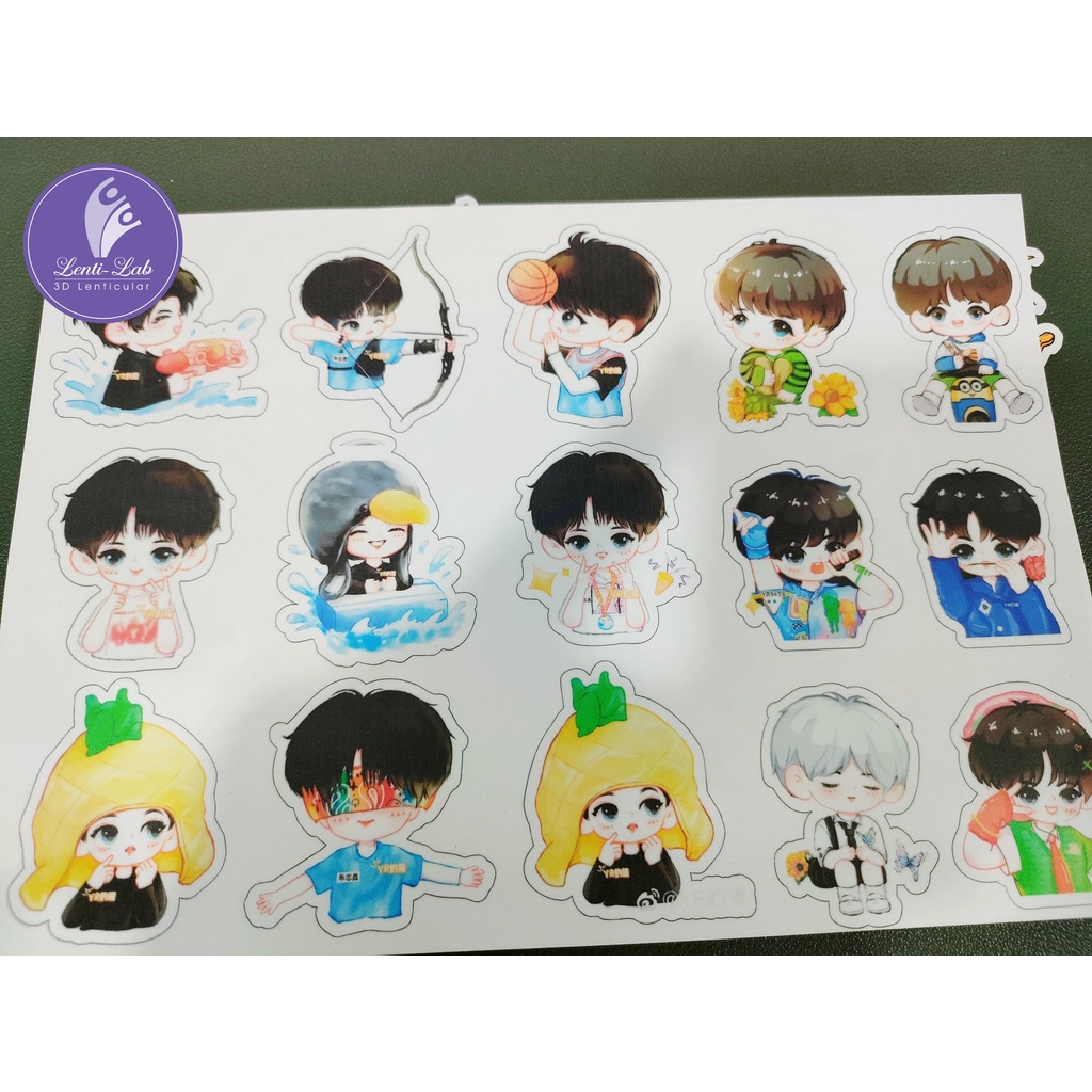 In sticker theo yêu cầu chống thấm 1 tờ A4