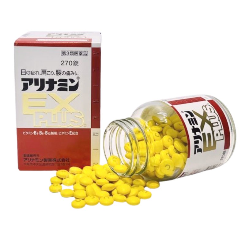 Viên uống giảm đau vai gáy Arinamin EX Plus 270 viên, hàng nội địa Nhật | Kan.Japan | 4987123145428