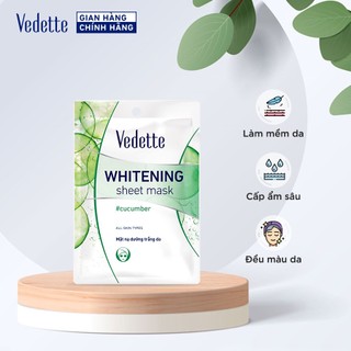 Mặt nạ giấy Vedette Dưa Leo 22ml