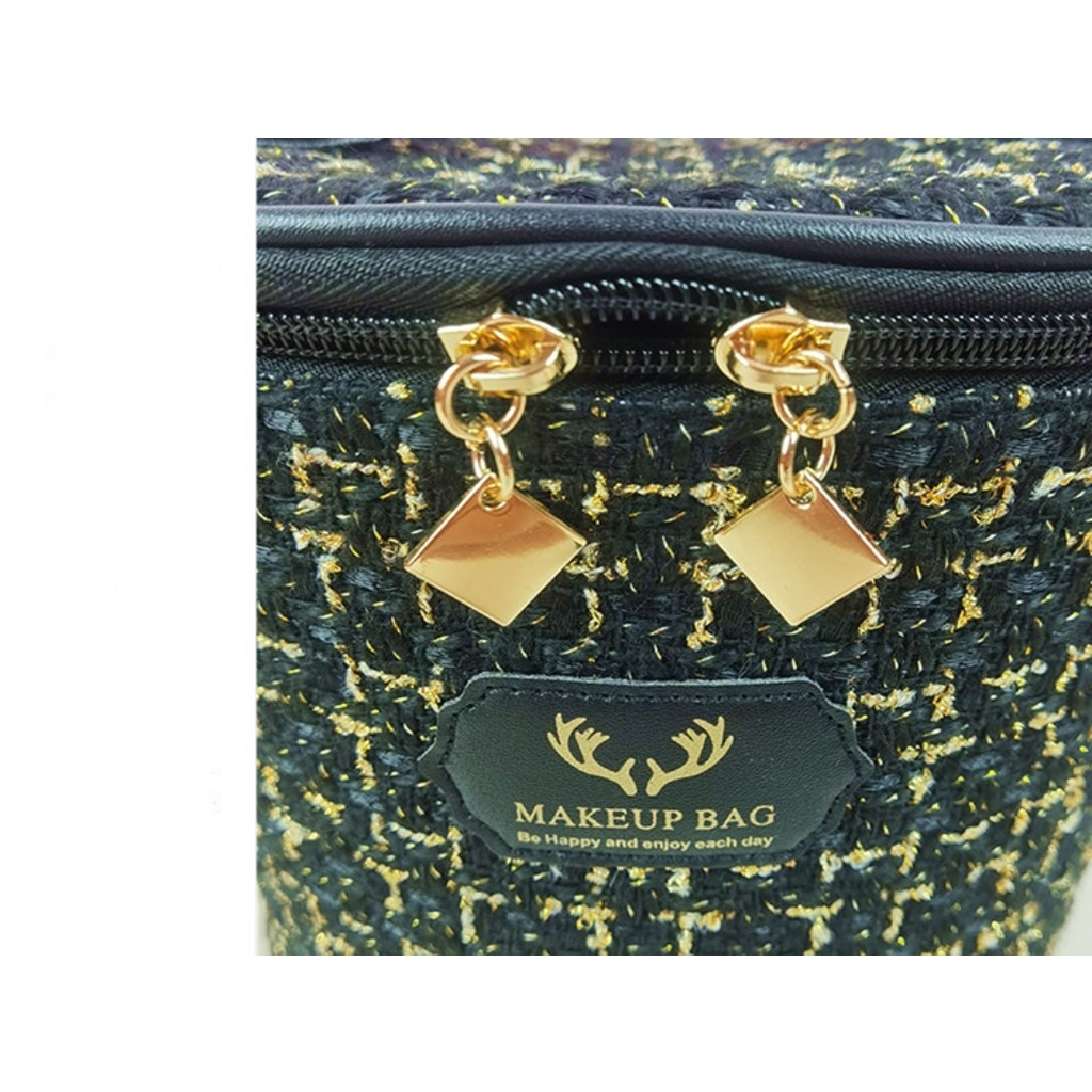 Túi Đựng Mỹ Phẩm Sức Chứa Lớn Nhỏ Gọn Phong Cách Hàn Quốc Cho Nữ