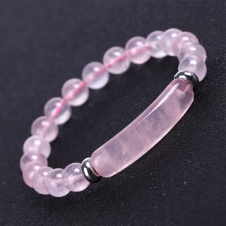 1 Vòng Tay Đá Thạch Anh Tím Co Giãn 8MM