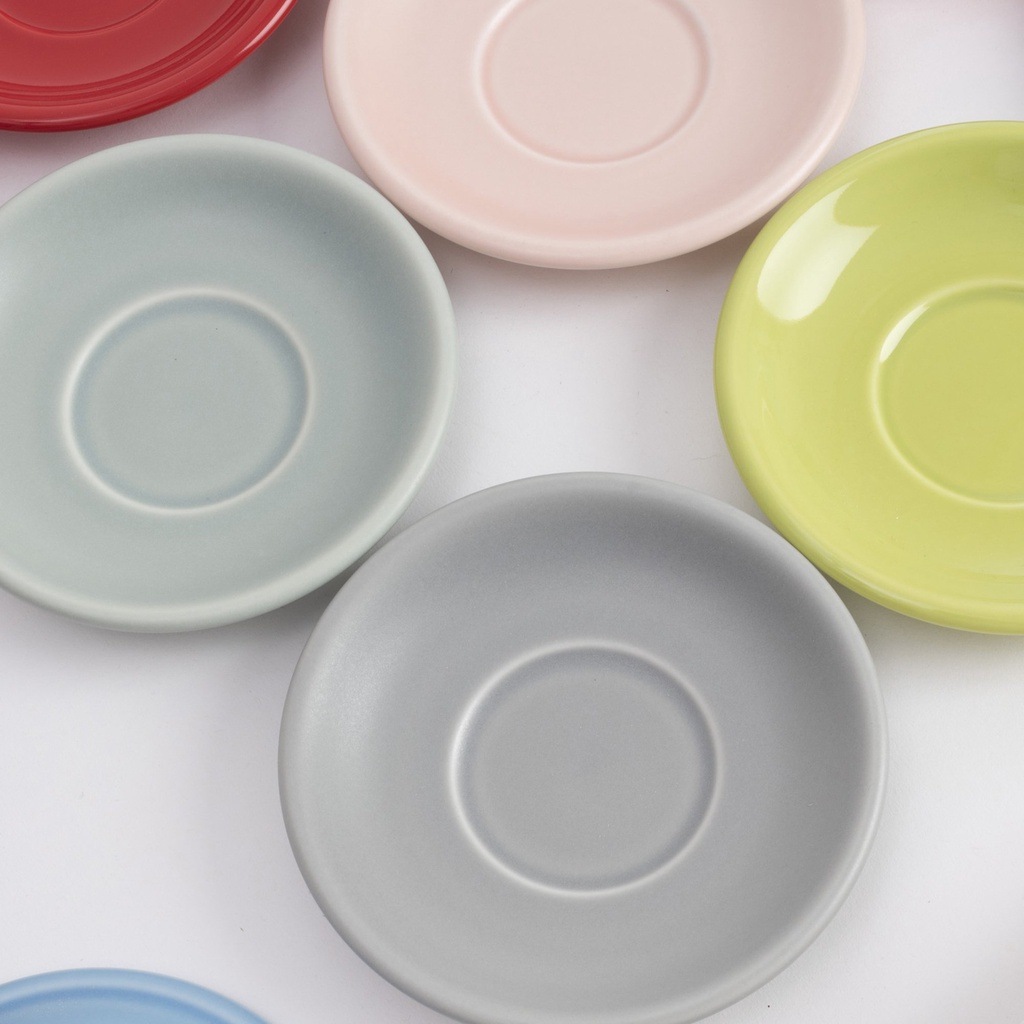 Volcano Đĩa sứ Origami Cappuccino Latte Bowl Saucer 140mm