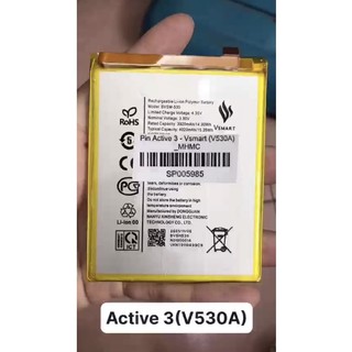Pin vsmart active 3/v530a  mới chất lượng