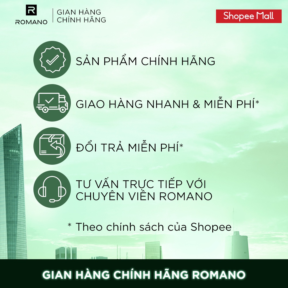 Sữa tắm cao cấp Romano Vip Vision sang trọng cuốn hút 650g/chai