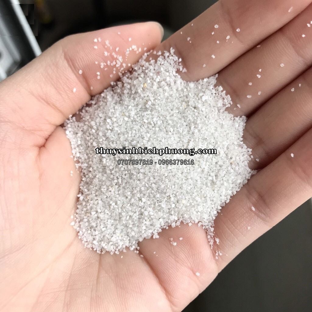 CÁT TRẮNG THẠCH ANH HẠT LƠN TRANG TRÍ, LÀM THÁC CÁT LOẠI 1