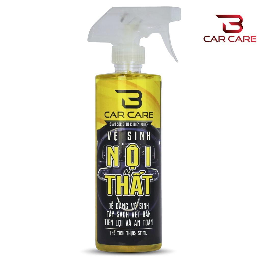 DUNG DỊCH VỆ SINH NỘI THẤT Ô TÔ - NƯỚC VỆ SINH NỘI THẤT XE HƠI BAMBOO CAR CARE BÌNH XỊT (511ml)