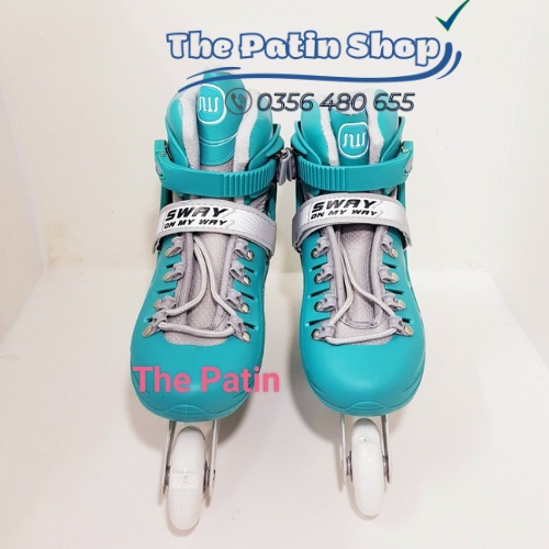 Giày trượt patin trẻ em, patin cho bé.Tặng bảo vệ chân tay 6 món,Túi đựng giay. Patin bánh cao su phát sáng 8 bánh