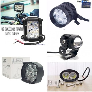 [XÃ KHO] ĐÈN LED ĐI PHƯỢT - ĐÈN TRỢ SÁNG XE MÁY C6 - L2 - L5 - L4 - U94 BI CAO CẤP [HCM]