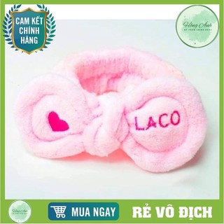 Băng Đô Tai Thỏ LACO Siêu Kute Chất Nhung Mềm Mại Cực Yêu