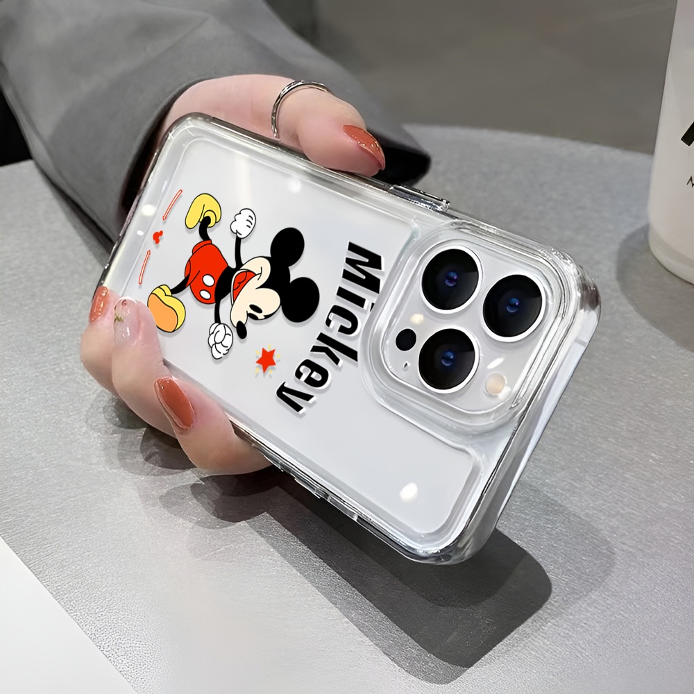 Ốp Điện Thoại Hình Chuột mickey Cho iphone 14ProMax 14Plus 13 11 12 7Plus X XR XS Max 8 7