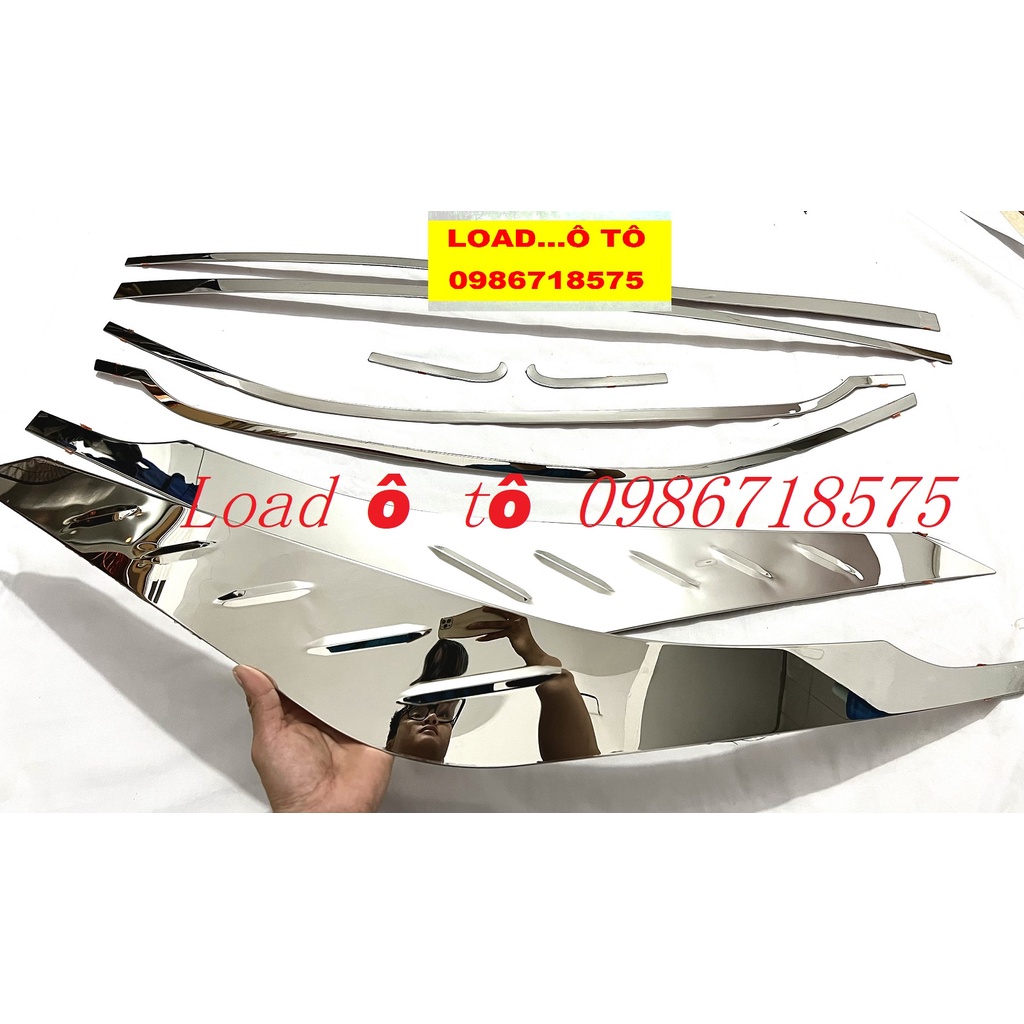 Ốp Nẹp Viền Cong Kính Xe Toyota Veloz Cross 2022-24 Bản To Full Sau Cao Cấp