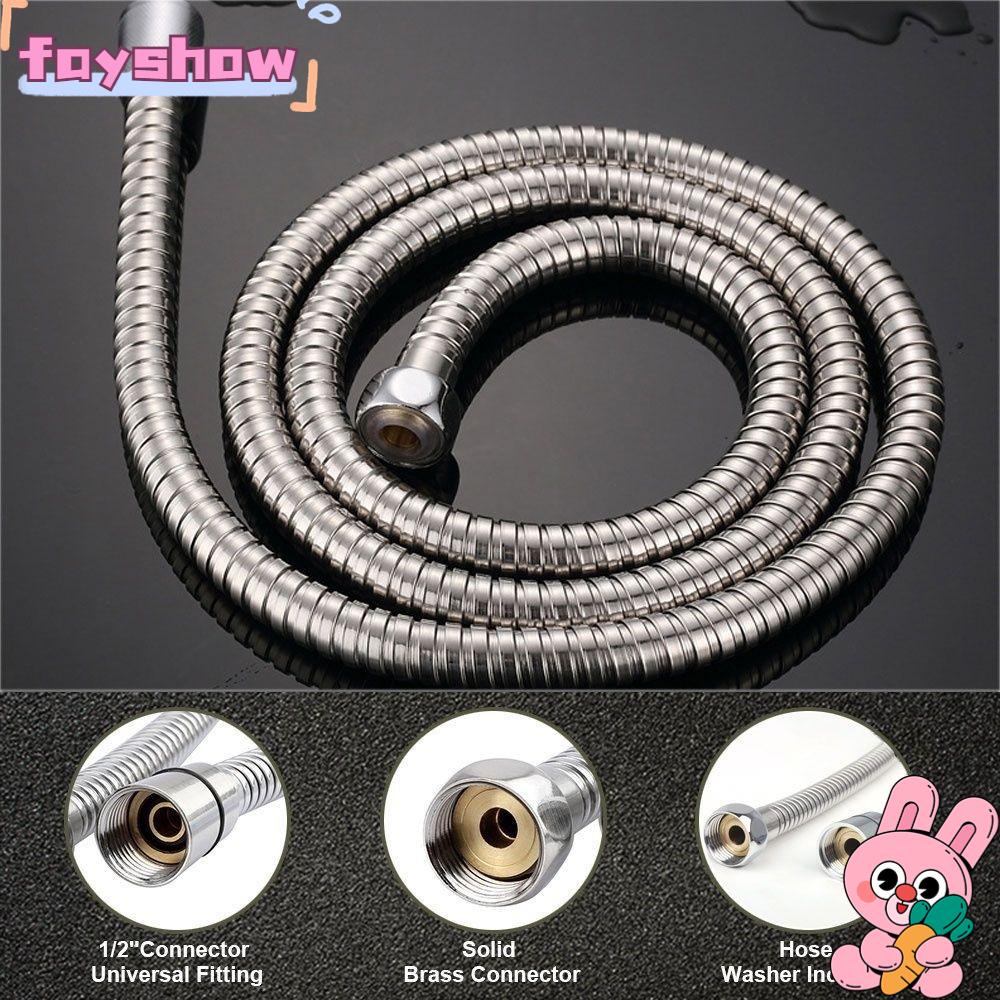 Ống Vòi Hoa Sen Chất Liệu Thép Không Gỉ Mạ Chrome Chất Lượng Cao 1.5m