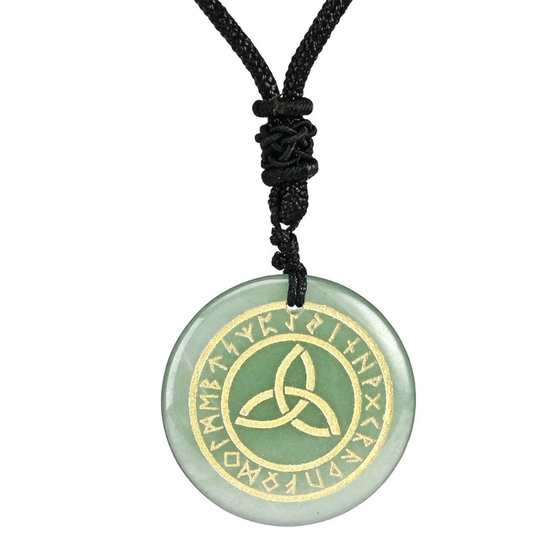 Vòng cổ Mặt Nút Thắt Theo Phong Cách Viking