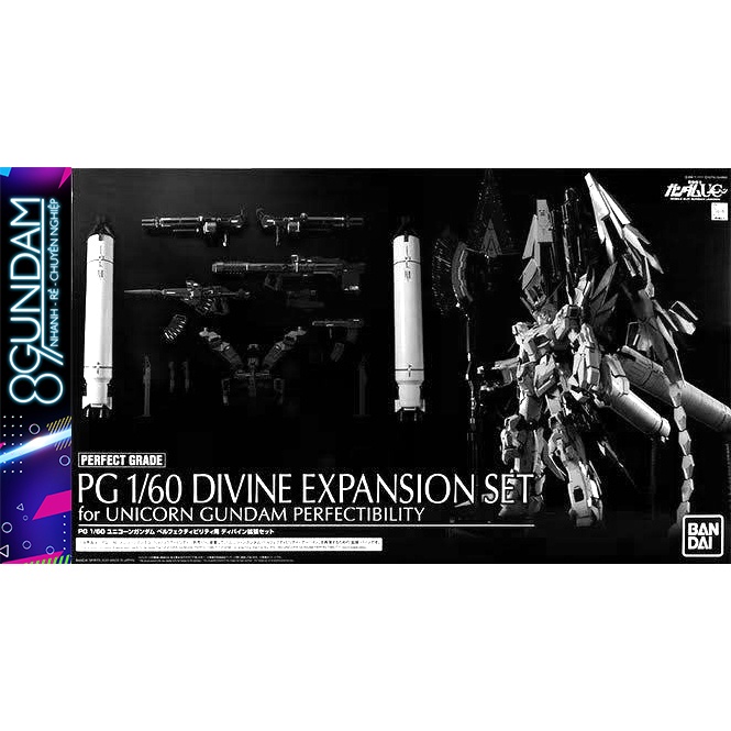 Mô Hình Lắp Ráp Divine Expansion Set cho PG Unicorn Perfectibility