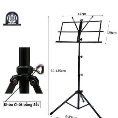 Giá Để Sách Nhạc Cao Cấp Perlman