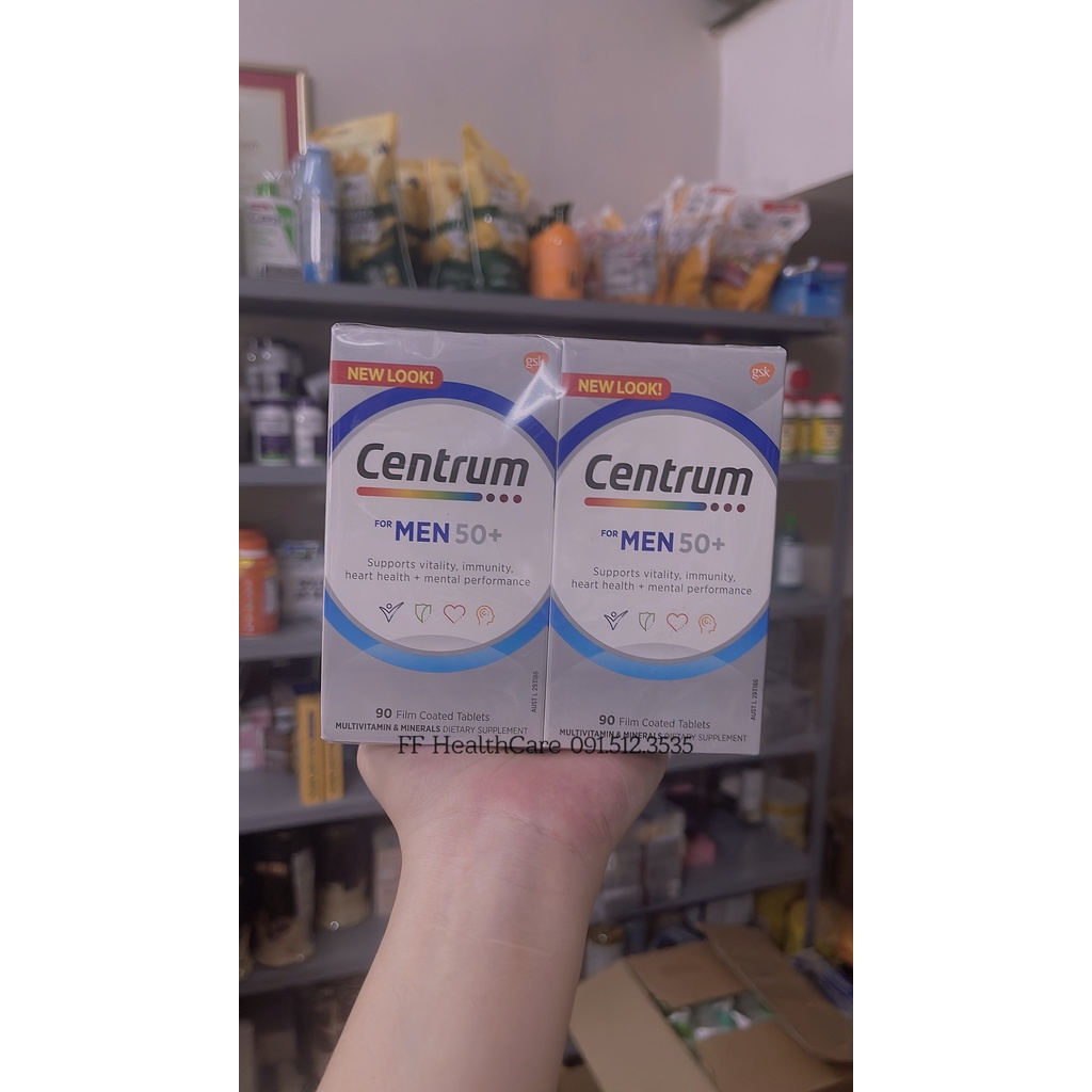 Centrum Men, Centrum Women trên dưới 50 tuổi- Bổ sung vitamin và khoáng chất tăng thể lực và đề kháng