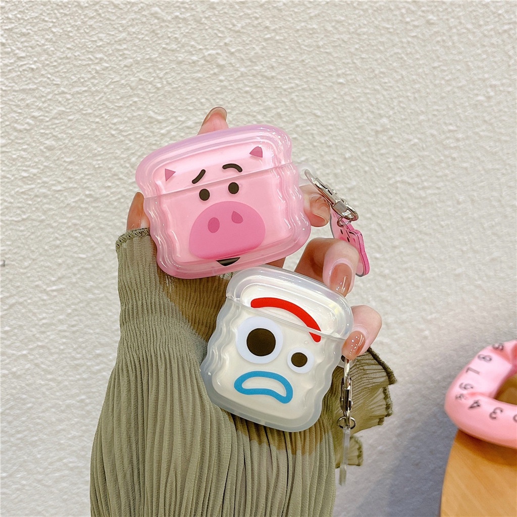 Ốp Hộp Đựng Tai Nghe Nhét Tai Hình Sóng Biển Cho iphone AirPods Pro 2 AirPods 1 / 2 / 3