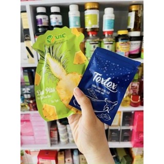 KẸO DỨA GIẢM CÂN tặng detox